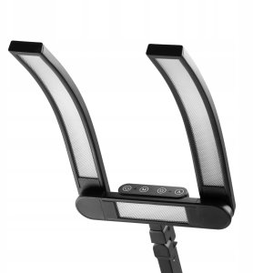 Lampa do paznokci Activeshop Lampa zabiegowa do manicure Glow L05 łuk do blatu czarna 2