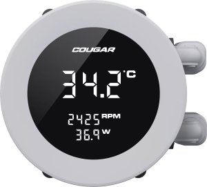 COUGAR Poseidon Vistek ARGB 240 AiO Liquid Watercooling - White 3