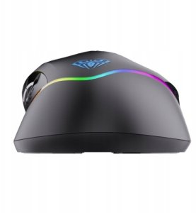 Mysz Aula F805 Wielokolorowe oświetlenie przewodowa gamingowa mysz optyczna 7 pogas 800-6400dpi 4000FPS 32ips czarna 3
