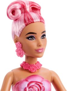 Lalka Barbie Mattel Petal Pop Kwiatowa niespodzianka Czerwona róża (JMF59) 3