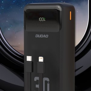 Powerbank Dudao Dudao K15MAX 30000 mAh PD 22.5W czarny 5