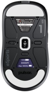 MOUSE USB OPTICAL WRL X2 V3/ES SIZE1 BLACK PX23ES11 PULSAR PX23ES11 (8809773556293) 2