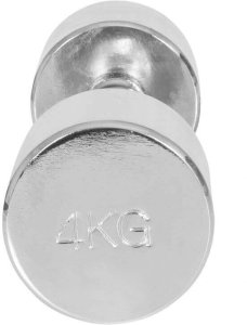 Gorilla Sports Hantle 100599-00004-0101 chromowane 2 x 4 kg 4