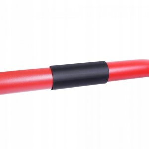 Stacjonarne poręcze do dipów pompek zestaw 2 szt. czerwone 3