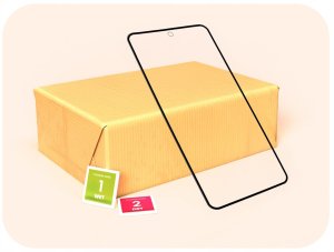 Hello Case 3-PAK Szkło Hartowane Do Motorola Moto G85 (Pełne, Curved, Ochronne, 9H) 2