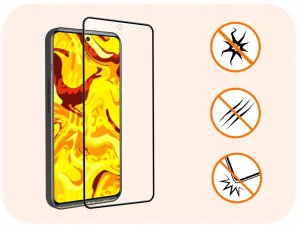 Hello Case 3-PAK Szkło Hartowane Do Motorola Moto G85 (Pełne, Curved, Ochronne, 9H) 3