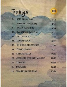 CD Książeczka z piosenkami Biała kotka Zizu 2