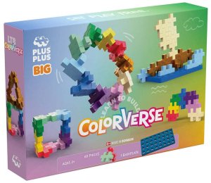 Plus Plus konstruktor kolory, duże elementy, 60 det. 2