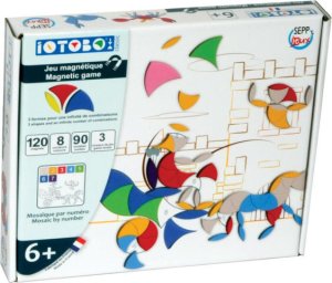 Svoora SEPP magnetyczny gra, 8 kolory, 6+ 2