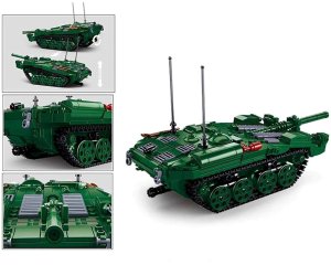 Sluban Stridsvagn 103 konstruktor czołgu wojskowego, 692 det., 6+ 2