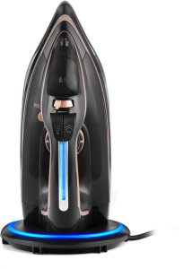 Żelazko parowe bezprzewodowe Lehmann Pargo Golden Rose 2