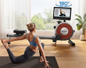 MERACH Q1 R02B10 Wioślarz magnetyczny 16 poziomów oporu max 160kg 3