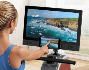 MERACH Q1 R02B10 Wioślarz magnetyczny 16 poziomów oporu max 160kg 5