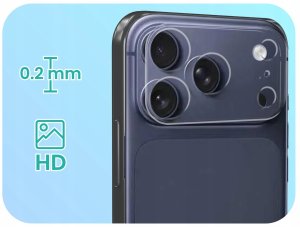 etumi Szkło Hartowane Na Aparat Do Apple iPhone 17 Pro Kamera Tył 2