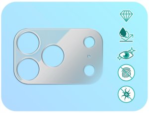 etumi Szkło Hartowane Na Aparat Do Apple iPhone 17 Pro Kamera Tył 5