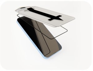 etumi SZKŁO DO APPLE IPHONE 17 HARTOWANE MAGIC GLASS EZ-FIT OCHRONNE 9H   RAMKA 2