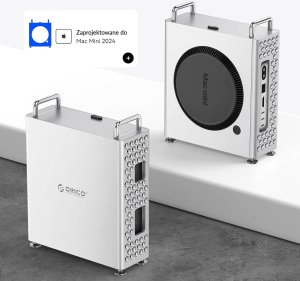 Obudowa Orico MacMini M4, aluminiowa 8