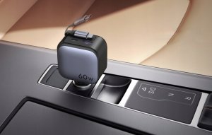 Ładowarka Ugreen UGREEN Nexode EC604 145W Fast Car Charger ładowarka samochodowa 1x USB-A 1x USB-C 1x wysuwane USB-C Kabel (70cm) 12