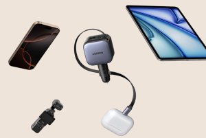 Ładowarka Ugreen UGREEN Nexode EC604 145W Fast Car Charger ładowarka samochodowa 1x USB-A 1x USB-C 1x wysuwane USB-C Kabel (70cm) 7