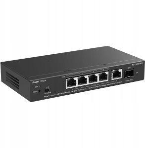 Ruijie Reyee RG-ES206MG-P | Switch Smart, 6 portów, 5x2,5GE, 4xPoE+, 70W, 1x10GE SFP+, Cloud 9