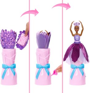 Lalka Barbie Mattel Petal Pop Kwiatowa niespodzianka (JMF58) 2