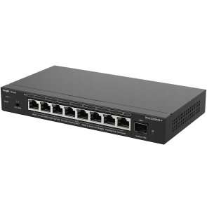 Ruijie Reyee RG-ES209MG-P | Switch Smart, 9 portów, 8x2,5GE, 8xPoE+, 130W, 1x10GE SFP+, Cloud 9