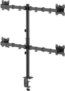 MOZOS MS04 WIESZAK VESA UCHWYT BIURKOWY DO 4 MONITORÓW 17–32" 10
