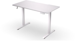 Biurko Endorfy Atlas S Electric Onyx White Białe 114 cmx60 cm 2