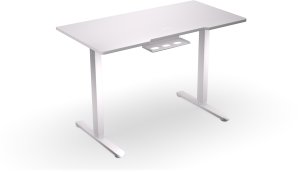 Biurko Endorfy Atlas S Electric Onyx White Białe 114 cmx60 cm 3