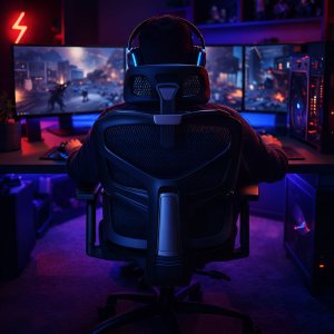 Krzesło biurowe Mozos Ergo-V Czarne 9