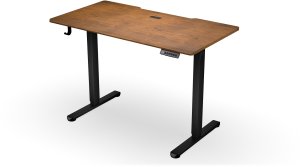 Biurko Endorfy Atlas S Electric Dark Wood Ciemnobrązowe 114 cmx60 cm 2