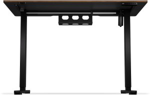 Biurko Endorfy Atlas S Electric Dark Wood Ciemnobrązowe 114 cmx60 cm 9