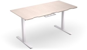 Biurko Endorfy Atlas L Electric Light Wood Jasnobrązowe 150 cmx76 cm 3