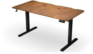 Biurko Endorfy Atlas L Electric Dark Wood Ciemnobrązowe 150 cmx76 cm 2