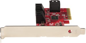 Kontroler StarTech .com PCIe karta kontrolera SATA - 6 Port SATA 3 karta rozszerzeń/kontroler - 6Gbit/s - pełno- i niskoprofilowa osłona - PCI Express kontroler/adapter dysków twardych (6P6G-PCIE-SATA-CARD) - kontroler pamięci - SATA 6Gb/s - niskoprofilow 4