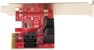 Kontroler StarTech .com PCIe karta kontrolera SATA - 6 Port SATA 3 karta rozszerzeń/kontroler - 6Gbit/s - pełno- i niskoprofilowa osłona - PCI Express kontroler/adapter dysków twardych (6P6G-PCIE-SATA-CARD) - kontroler pamięci - SATA 6Gb/s - niskoprofilow 5