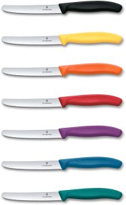 Victorinox Swiss Classic 10cm nóż do warzyw czerwony 3