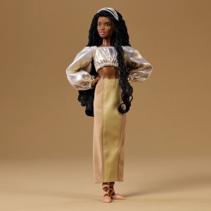 Lalka Barbie Mattel You Create Barbie Basics Zestaw neutralny 002 (JJX36) 5