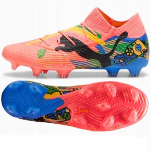 Buty Puma FUTURE 7 Ultimate NJR FG/AG r. 40 różowe 8