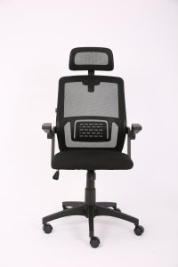 Krzesło biurowe Cobra Office One HF301BK Czarne 2