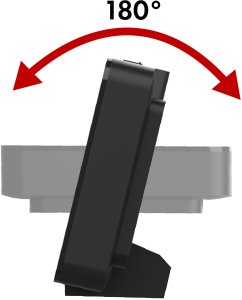 Radiobudzik cyfrowy LED z projektorem GreenBlue,radio FM, alarm, zegar 12/24, zasilanie USB 5V DC + CR2032, GB172 115