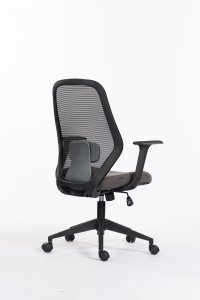 Krzesło biurowe Cobra Office One HF307GY Czarno-szare 4