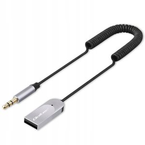 Qoltec Bezprzewodowy adapter odbiornik dźwięku Audio HiFi Home&Car| Bluetooth 6.0 | 2 x RCA | 1 x AUX 3.5mm| USB | Mikrofon 10