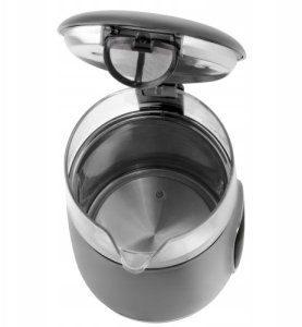 Czajnik Elektryczny 2200W Szklany Temperatury Dotykowy Led Szary 1,7L1305Gs 6