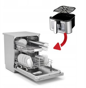 FRYTKOWNICA BEZTŁUSZCZOWA AIR FRYER 8L WIFI NIEPRZYWIERAJĄCA 10 P 2200W 19