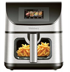 FRYTKOWNICA BEZTŁUSZCZOWA AIR FRYER 8L WIFI NIEPRZYWIERAJĄCA 10 P 2200W 2