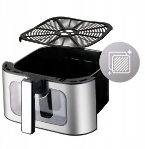 FRYTKOWNICA BEZTŁUSZCZOWA AIR FRYER 8L WIFI NIEPRZYWIERAJĄCA 10 P 2200W 4