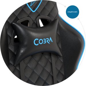 Fotel Cobra DRACO CRF192 Niebieski (CRF192 Blue) 12