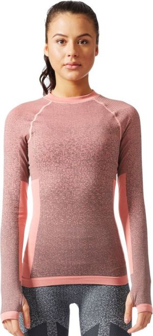 Adidas Koszulka Seamless LS różowy r. M (BR6396) 1
