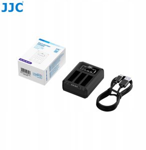 Ładowarka do aparatu JJC Potrójna Ładowarka Usb Na 3x Akumulator Bateria Db-120 Db120 Do Ricoh Gr Iv / Dch-db120tc 11